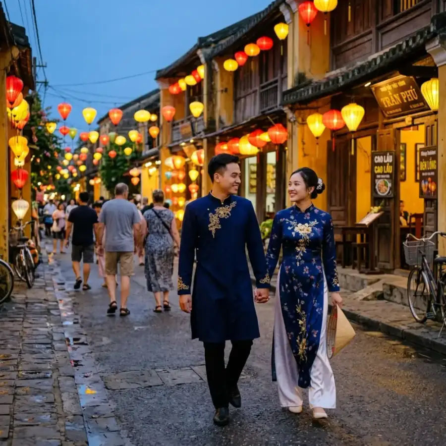 Top 4 Địa Điểm Chụp Ảnh Cưới Ngoại Cảnh Lãng Mạn Nhất Đà Nẵng – Hội An: Biển Mỹ Khê, Phố Cổ & Rừng Thông Bồ Bồ