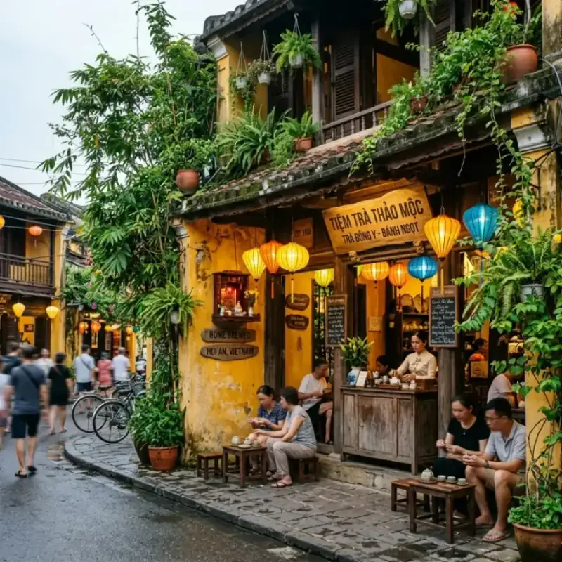 Top 5 Quán Cafe Nấp Hẻm Cổ Kính Yên Tĩnh Nhất Phố Cổ Hội An: Trà Im Lặng & Cà Phê Pha Thủ Công