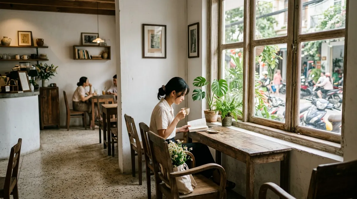 Top 5 Quán Cafe Phong Cách Vintage Hoài Cổ Ở Đà Nẵng: Ký Ức Thời Bao Cấp & Góc Check-in Retro