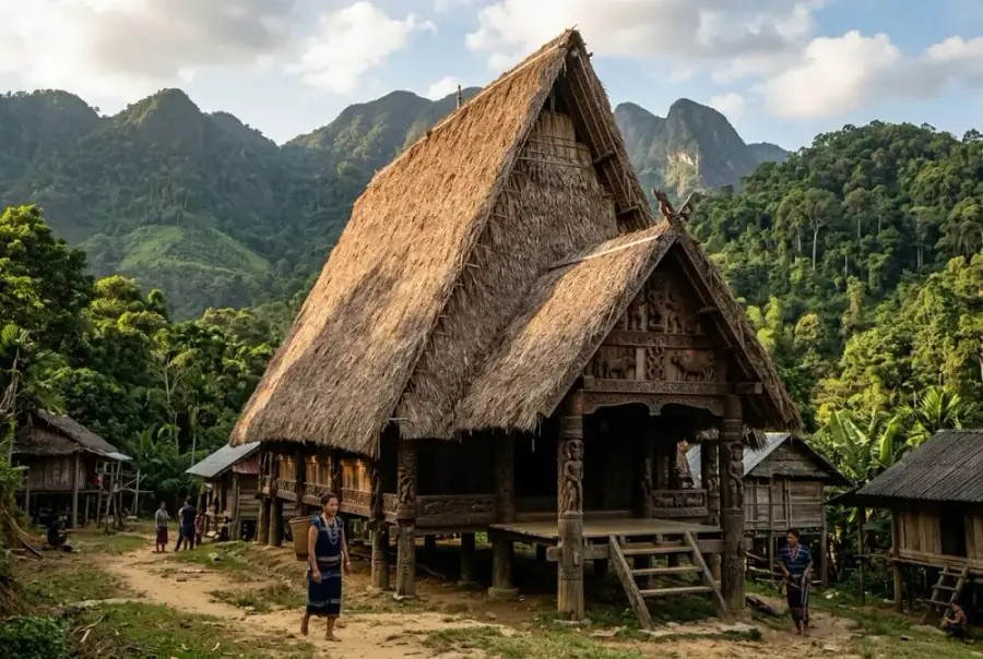 Làng Du Lịch Văn Hóa Cơ Tu Bhơ Hôồng Đông Giang: Nhà Gươl Truyền Thống, Điệu Múa Tung Tung Ya Yá & Ẩm Thực Rừng