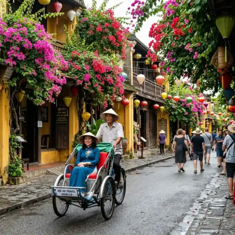 Top 6 Giàn Hoa Giấy Hồng Rực Rỡ 'Sống Ảo Triệu View' Đẹp Nhất Phố Cổ Hội An: Tọa Độ & Bí Quyết Canh Góc