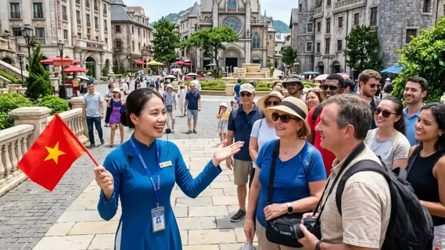 Tài xế kiêm hướng dẫn viên địa phương tư vấn lịch trình tham quan di sản chu đáo