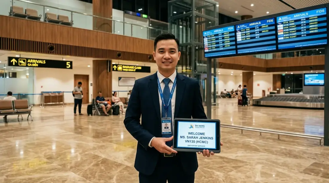 Xe Sân Bay Đà Nẵng Về Hội An Ban Đêm: Xử Lý Chuyến Bay Delay & Đón Khách 24/7 An Toàn