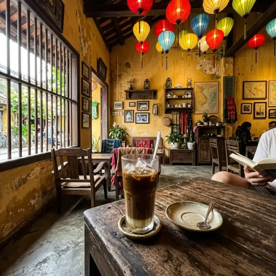 Top 6 Quán Cafe Chụp Ảnh Sống Ảo Triệu View Tại Hội An: Mái Ngói Rêu Phong & Ban Công Hoàng Hôn