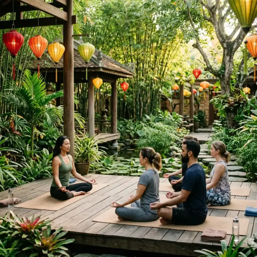 Top 4 Khu Nghỉ Dưỡng Wellness Retreat Kết Hợp Detox Thực Dưỡng & Yoga Chữa Lành Tại Hội An