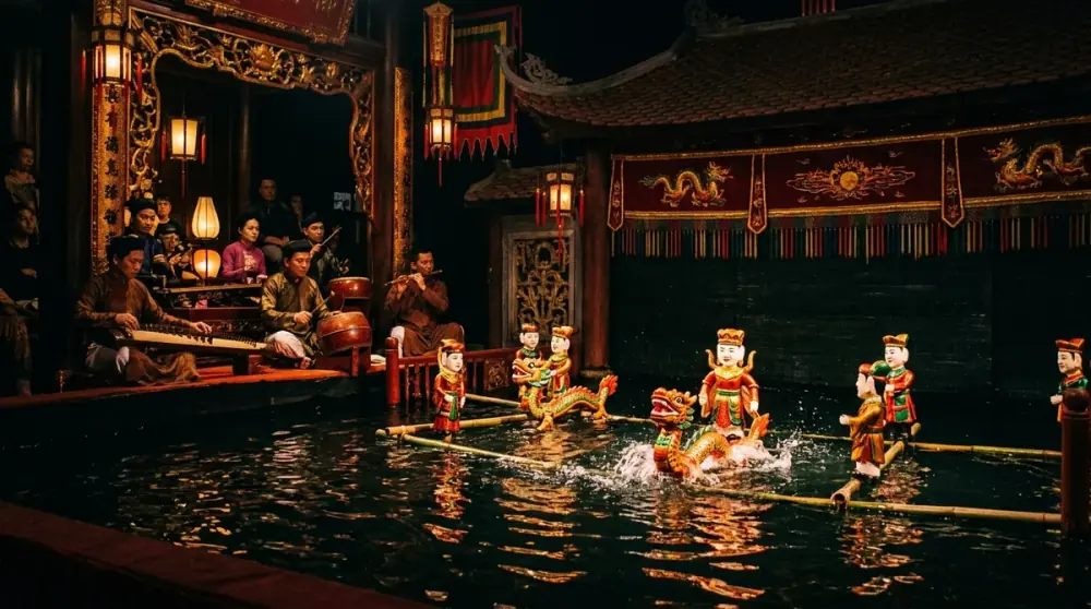 Nhà Hát Múa Rối Nước Hội An: Khám Phá Nghệ Thuật Dân Gian Độc Đáo & Huyền Tích Con Cù Chùa Cầu