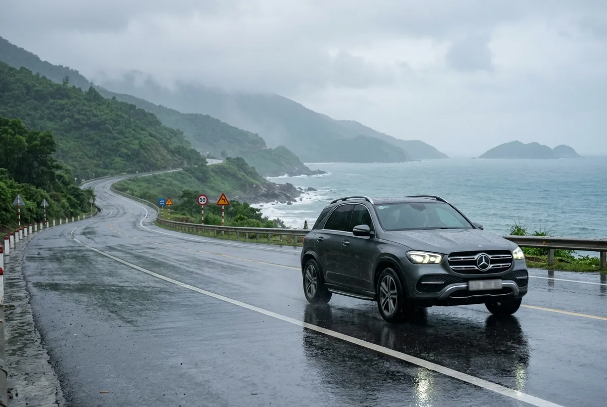 Kinh Nghiệm Thuê Xe Sân Bay Đà Nẵng Mùa Mưa Bão An Toàn, Tránh Ngập Úng