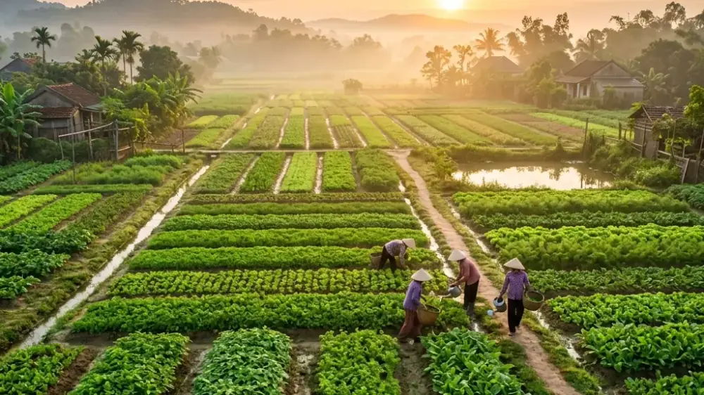 Làng Rau Trà Quế Hội An: Giá Vé, Trải Nghiệm Ẩm Thực Đồng Quê & Đặt Xe Đưa Đón Gia Đình