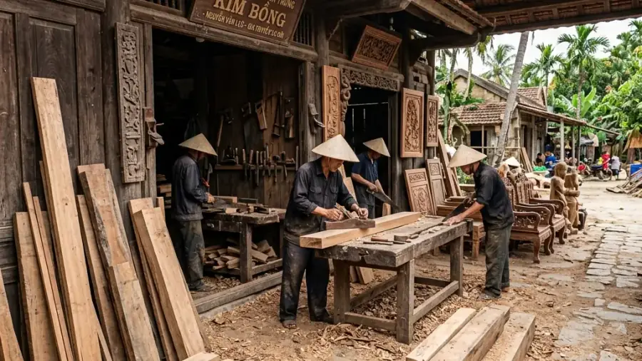 Khoang xe rộng rãi với hàng ghế êm cho chặng đường dài
